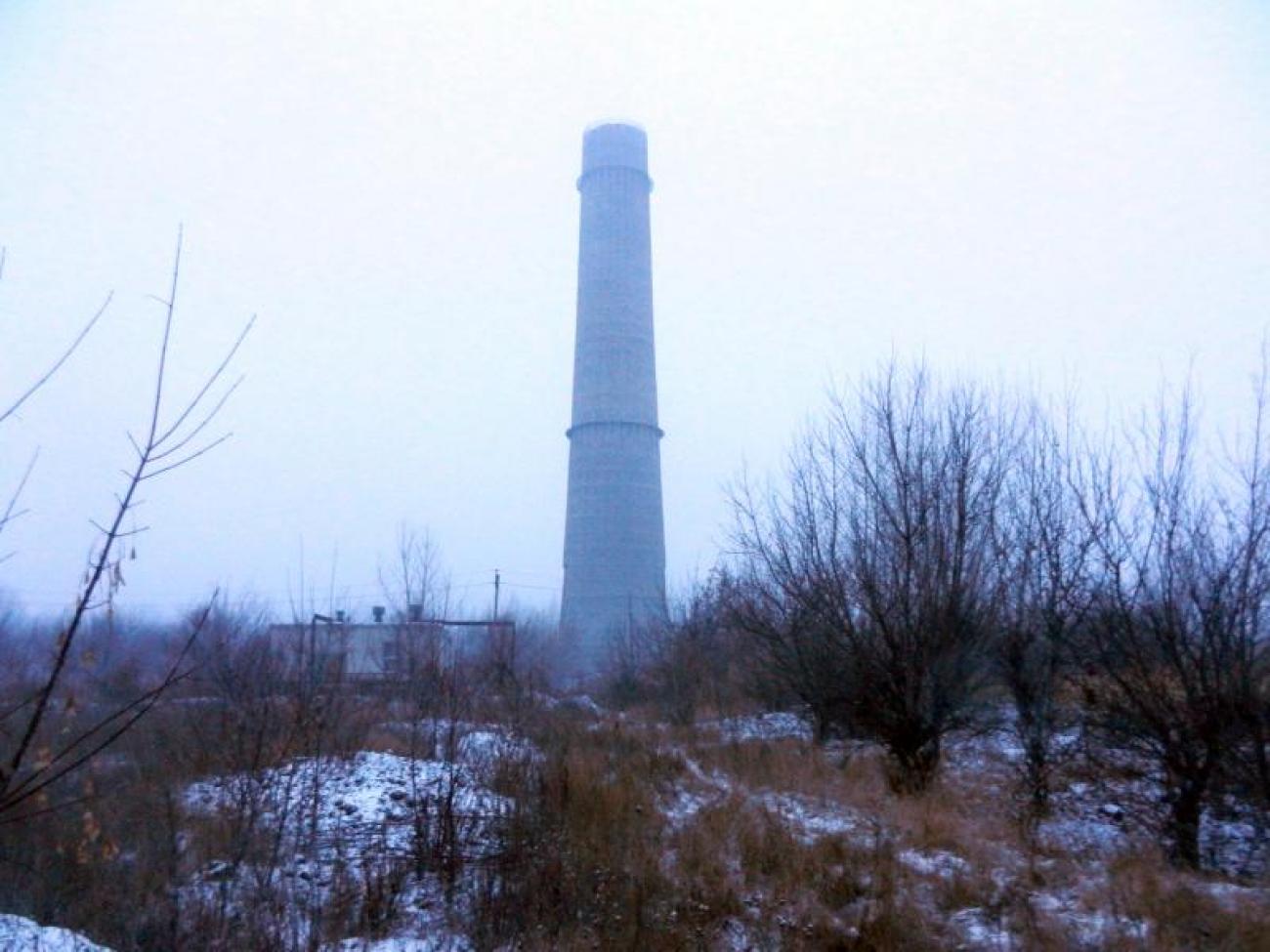 Валка железобетонной трубы