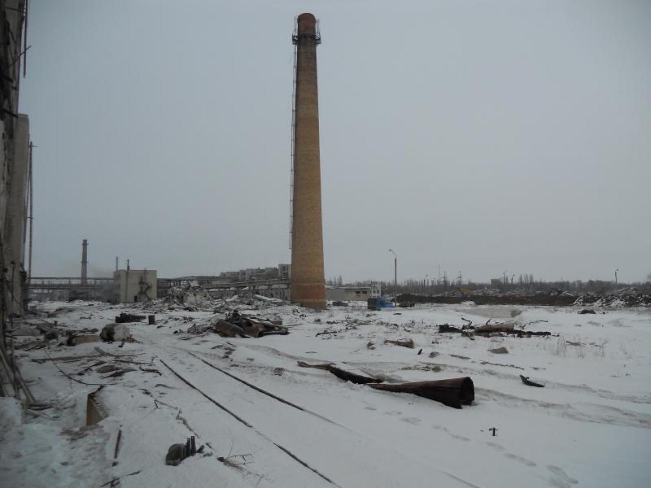 Кирпичная труба 